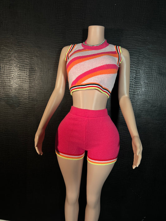 pink summer set